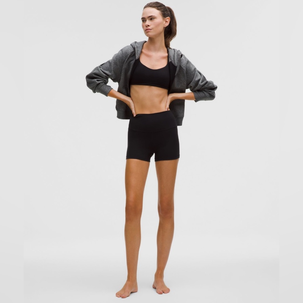 Lululemon Align High Rise Shorts 4” in Black
